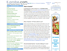 Tablet Screenshot of k-probe.com